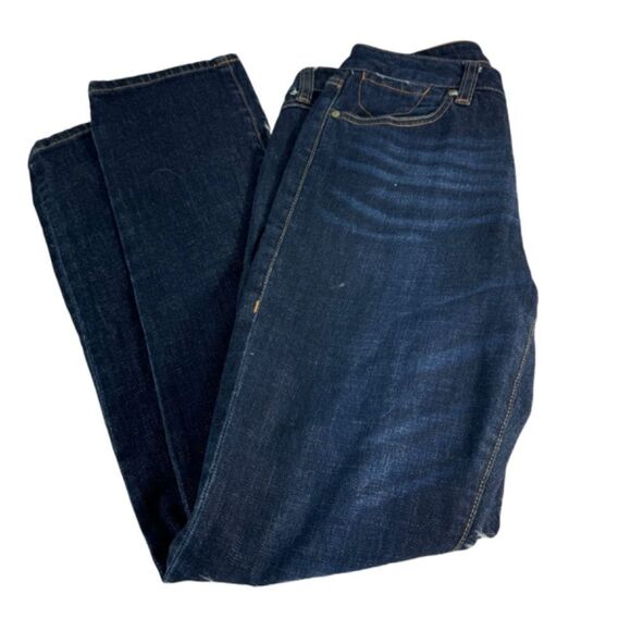 Cabi High Straight Leg Jeans Dark Wash Style 3386 Sz 4 - Picture 7 of 7